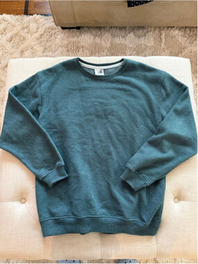 Women’s Pacific & Co Teal Crewneck Sweater XL
